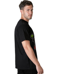 Playera Hombre Moda Camiseta Negro Toxic 51604615