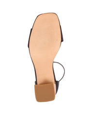 Sandalia Mujer Formal Tacon Negro Lady Paulina 02704205