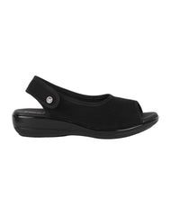 Sandalia Mujer Casual Negro Flexi 02504247