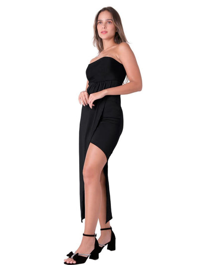 Vestido Mujer Formal Negro Stfashion 64105136