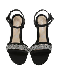 Sandalia Mujer Formal Tacon Negro Stfashion 04204214