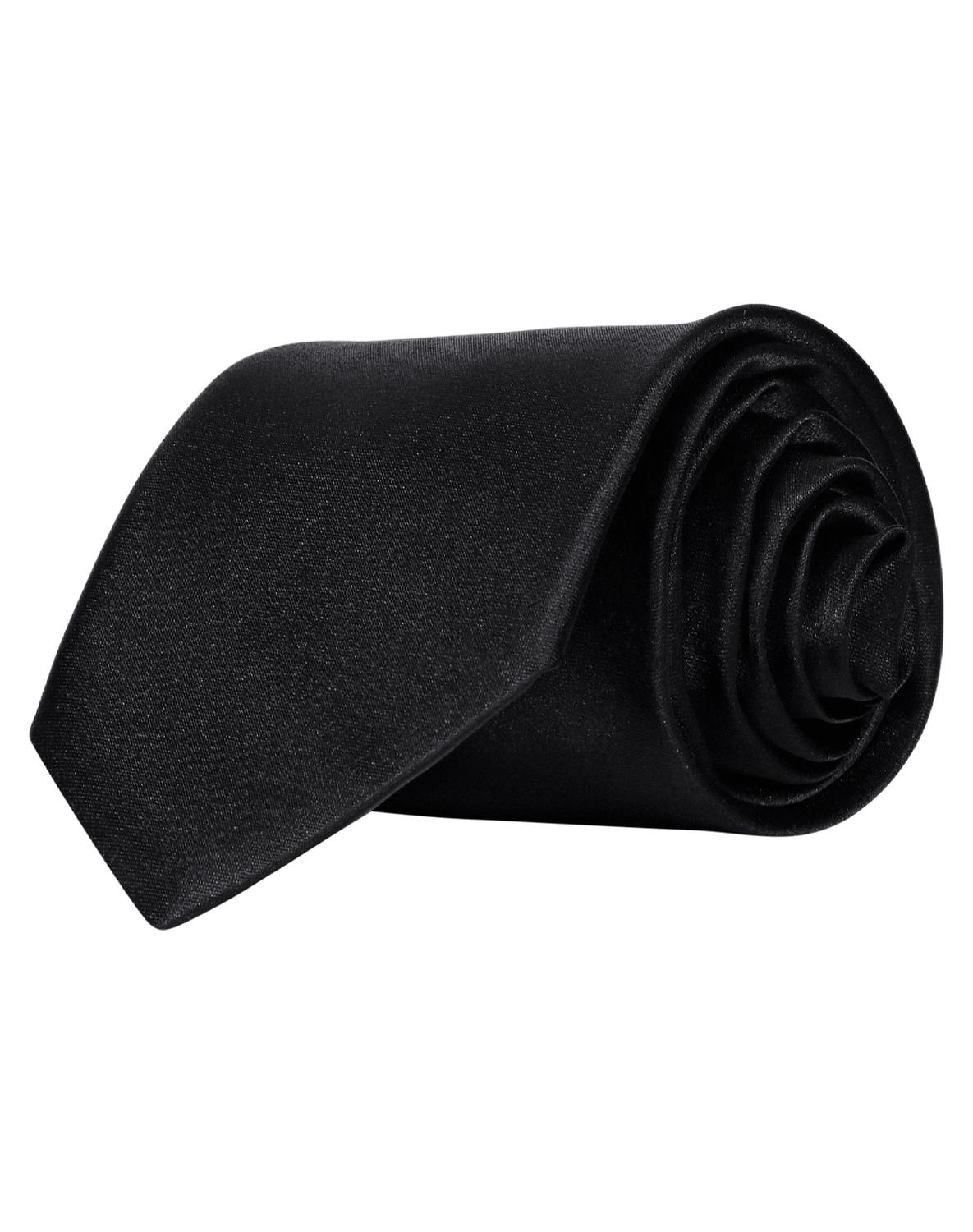 Corbata Regular Hombre Negro Stfashion 52704208