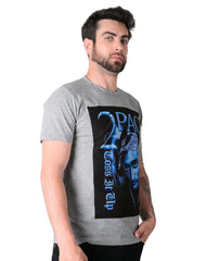 Playera Hombre Moda Camiseta Gris Bandas De Rock 58204847