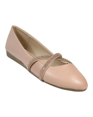 Flat Mujer Beige Stfashion 12304222