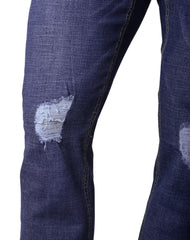Jeans Hombre Moda Slim Azul Stfashion 63104424