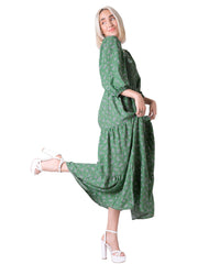 Vestido Mujer Casual Verde Stfashion 64104728