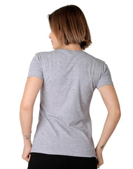 Playera Mujer Moda Camiseta Gris Disney 56505063