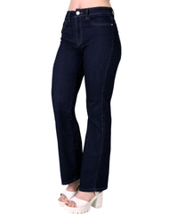 Jeans Mujer Moda Regular Azul Fergino 52905405