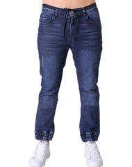 Jeans Hombre Moda Jogger Azul Stfashion 63104801