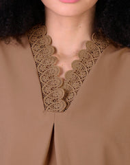 Blusa Mujer Beige Stfashion 69705409