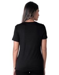 Playera Mujer Moda Camiseta Negro Aditivo 55205003