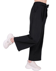 Pantalón Mujer Moda Recto Negro Stfashion 69705206