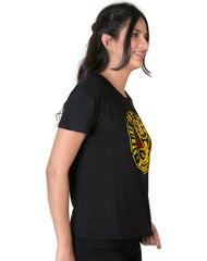 Playera Cobra Kai Moda Camiseta Mujer Negro Toxic 51604417