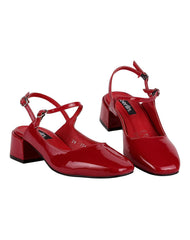 Zapatilla Mujer Formal Tacon Rojo Madison 05904107