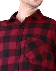 Camisa Hombre Casual Slim Rojo Stfashion 50505213