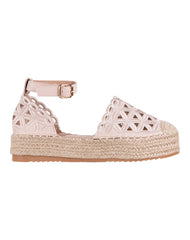 Sandalia Mujer Casual Beige Capa De Ozono 06004200
