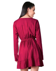 Vestido Casual Mujer Rojo Stfashion 60404625