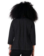 Saco Mujer Casual Blazer Negro Stfashion 57405403