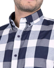 Camisa Hombre Casual Regular Azul Stfashion 57205400