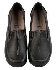 Zapato Mujer Confort Negro Piel Hannia 08503800