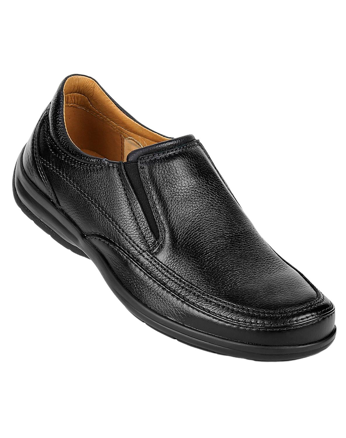 Zapato Casual Hombre Flexi Negro 02501672 Piel
