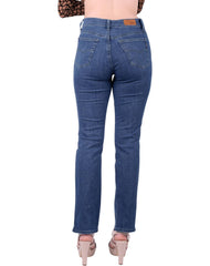 Jeans Mujer Basico Recto Azul Oggi Atraction 59105215