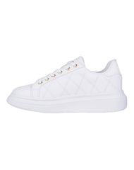 Tenis Mujer Casual Cuña Blanco Stfashion 12304110