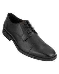 Zapato Hombre Oxford Vestir Negro Piel Flexi 02503946