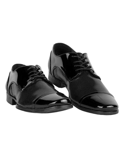 Zapato Oxford Vestir Oxford Hombre Negro Stfashion 15104001