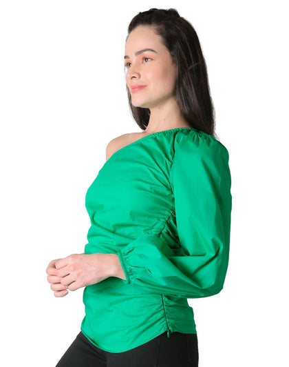 Blusa Mujer Verde Stfashion 64104791