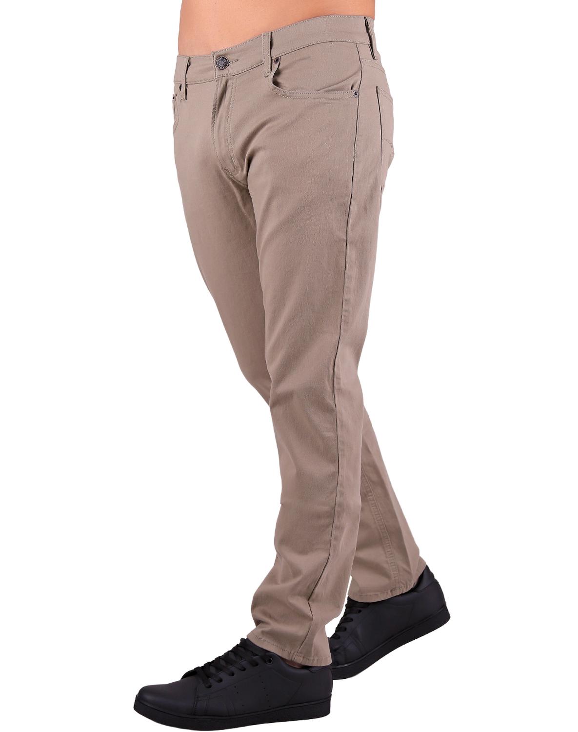 Pantalón Hombre Casual Slim Café Oggi 59104055 – SALVAJE TENTACIÓN