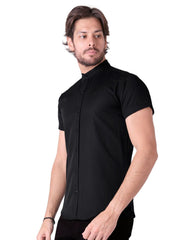 Camisa Hombre Casual Slim Negro Stfashion 50505029