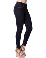 Jeans Mujer Básico Skinny Azul Oggi 59101927