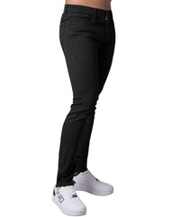 Jeans Hombre Básico Skinny Negro Stfashion 63104425