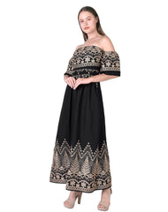 Vestido Mujer Casual Negro Stfashion 64105492
