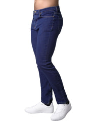 Jeans Hombre Básico Slim Azul Stfashion 63104423
