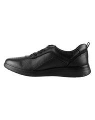 Zapato Mujer Oxford Vestir Piso Negro Piel Flexi 02504009