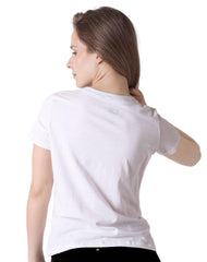 Playera Mujer Moda Camiseta Blanco Furor 62107009