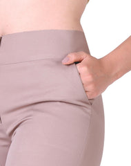 Pantalón Mujer Vestir Recto Beige Stfashion 79305224