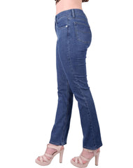 Jeans Mujer Basico Recto Azul Oggi Atraction 59105215