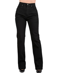 Jeans Mujer Básico Recto Negro Furor 62104176