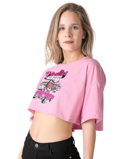 Playera Mujer Moda Camiseta Rosa Stfashion 53205016