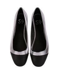 Flat Mujer Plata Stfashion 09004201