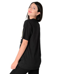 Playera Mujer Moda Camiseta Negro Peanuts 58204863