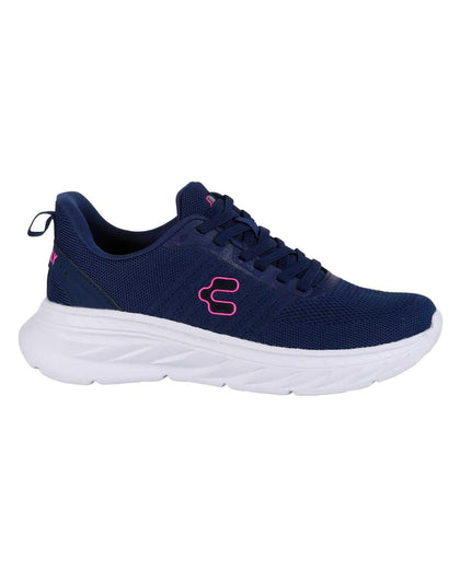 Tenis Deportivo Mujer Azul Textil Charly 02303902