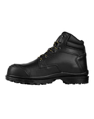 Botin Hombre Casual Negro Piel New Ram 21604100