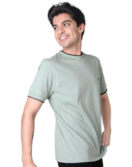 Playera Hombre Moda Camiseta Verde Stfashion 61705005