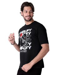 Playera Hombre Moda Camiseta Negro Stfashion 53205033