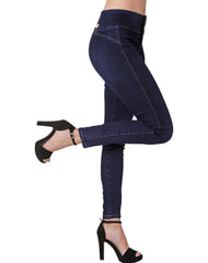 Jeans Mujer Moda Skinny Azul Fergino 52904622