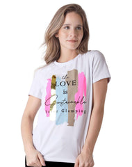 Playera Mujer Moda Camiseta Blanco Furor 62107013